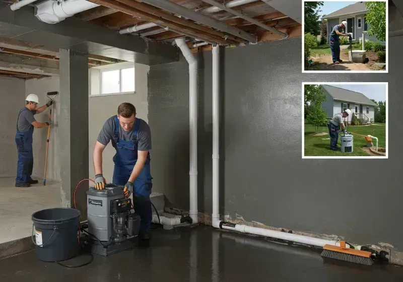 Basement Waterproofing and Flood Prevention process in Santa Clara Pueblo, NM